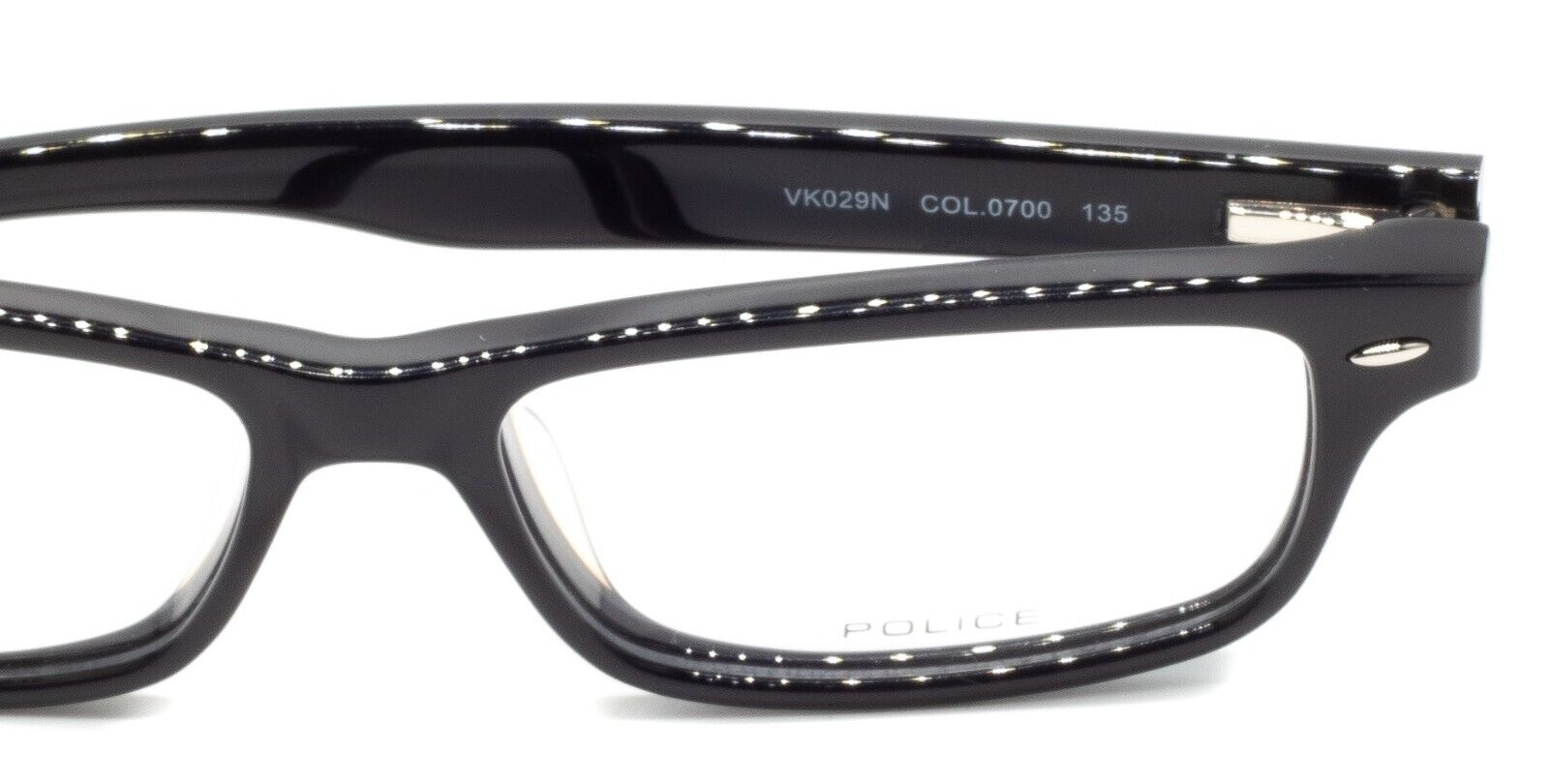 POLICE VK029N COL.0700 49mm Eyewear Glasses Optical Frames Eyeglasses - New