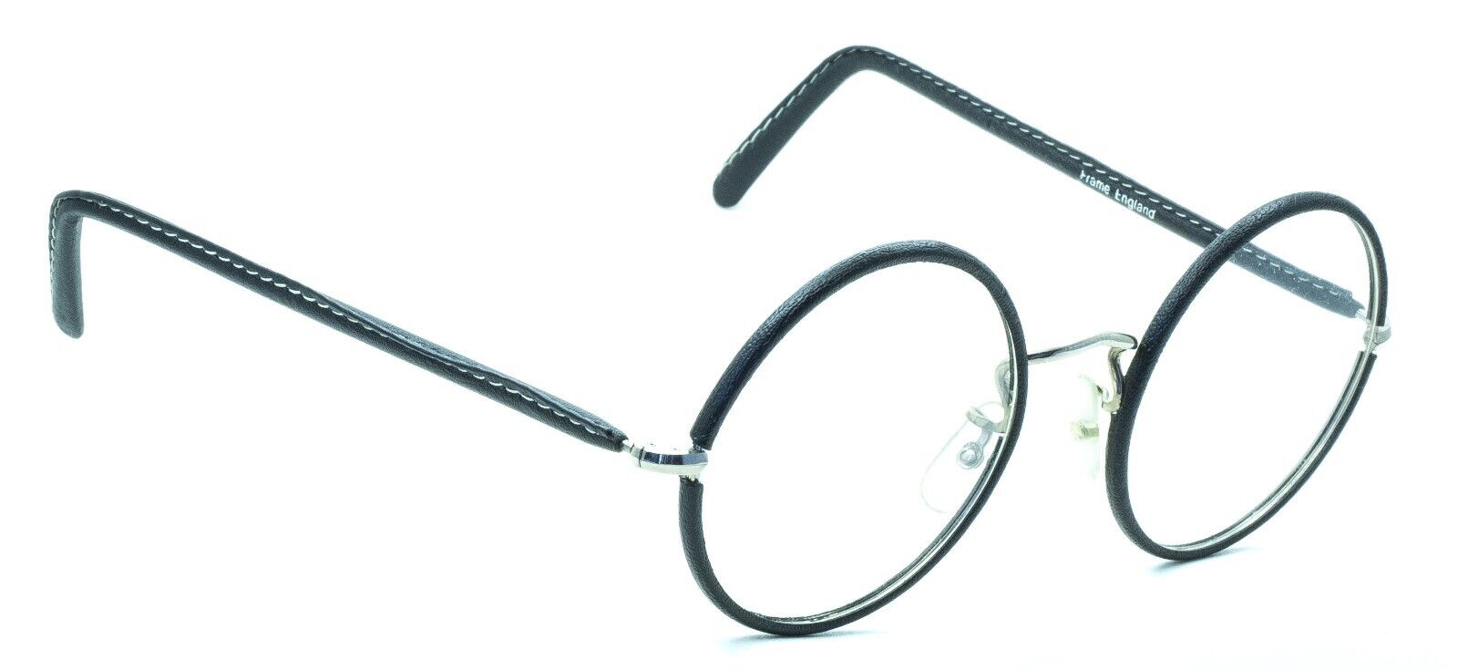 B.O.I.C.LONDON LINE (SAVILE ROW Round 49x22mm Rhodium Black RX Optical Glasses