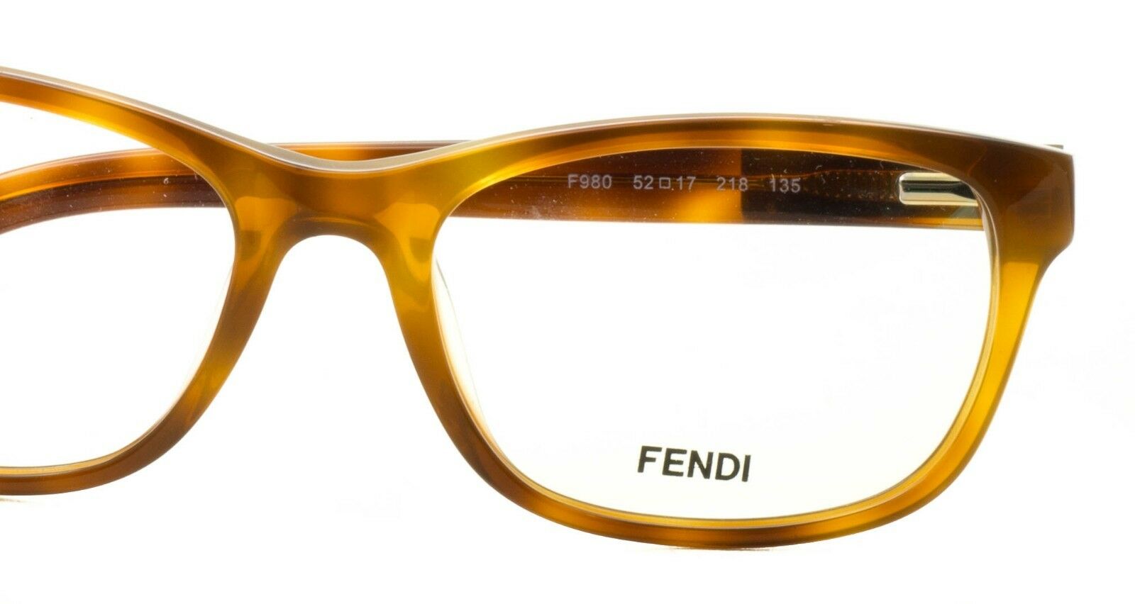 FENDI F980 218 Eyewear RX Optical FRAMES NEW Glasses Eyeglasses Italy - BNIB