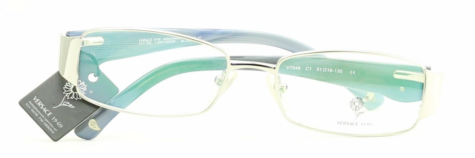 VERSACE V7046 C1 Eyewear FRAMES NEW Glasses RX Optical Eyeglasses Italy - BNIB