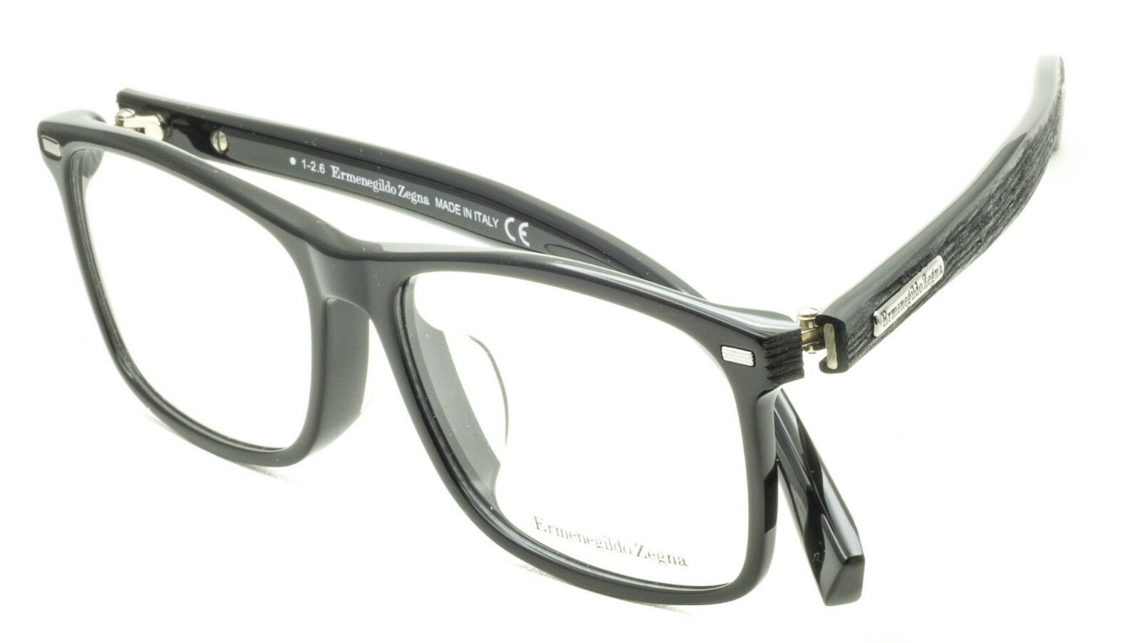 ERMENEGILDO ZEGNA EZ 5056-F 001 55mm FRAMES NEW Glasses Eyewear RX Optical Italy