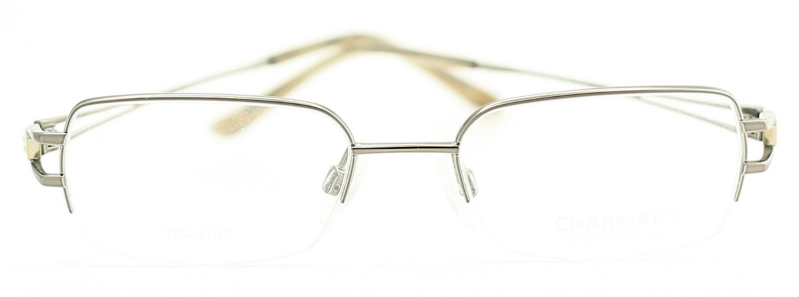 CHARMANT CH8295 BR Titanium Eyewear FRAMES RX Optical Eyeglasses Glasses - New