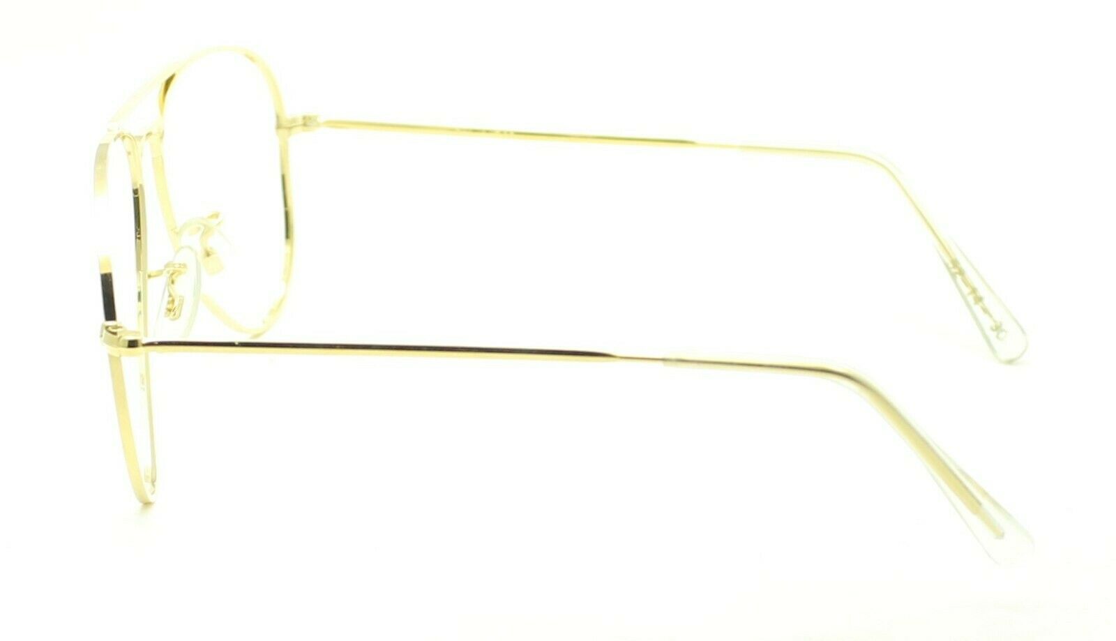 ALGHA (SAVILE ROW) DUBAR 14KT RG Gold 52x14mm Eyewear FRAMES RX Optical - NOS