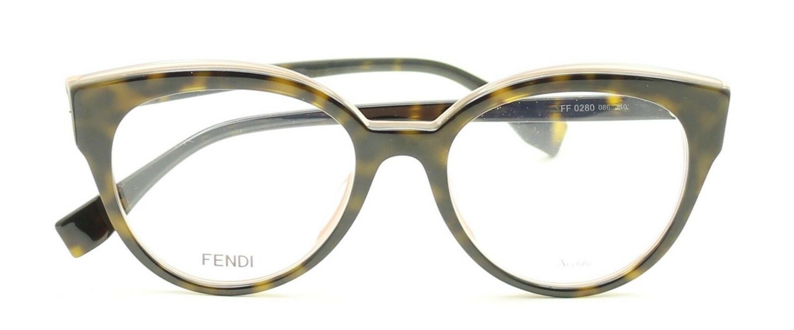 FENDI FF 0280 086 51mm Eyewear RX Optical FRAMES NEW Glasses Eyeglasses - Italy