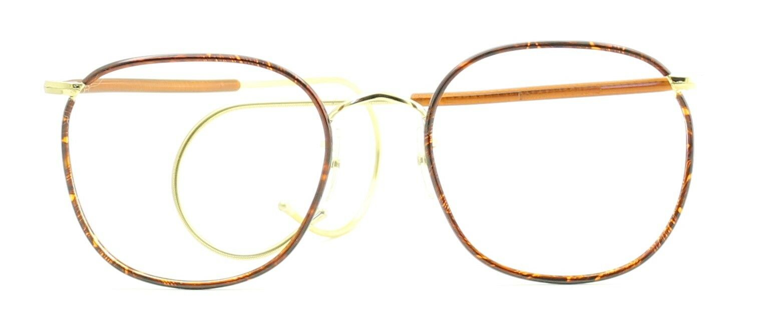 B.O.I.C.(SAVILE ROW) Quadra Gold 54x20mm Frames RX Optical Eyeglasses GlassesNOS