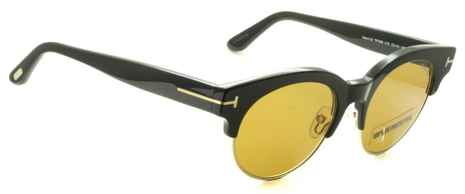 TOM FORD TF 598 01E Henri-02 52mm Eyewear SUNGLASSES Glasses Shades NEW - Italy