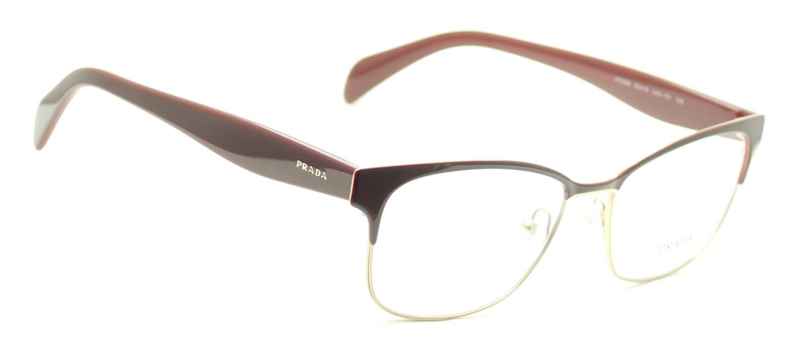 PRADA VPR 65R UAN-1O1 53mm Eyewear FRAMES RX Optical Eyeglasses Glasses - Italy