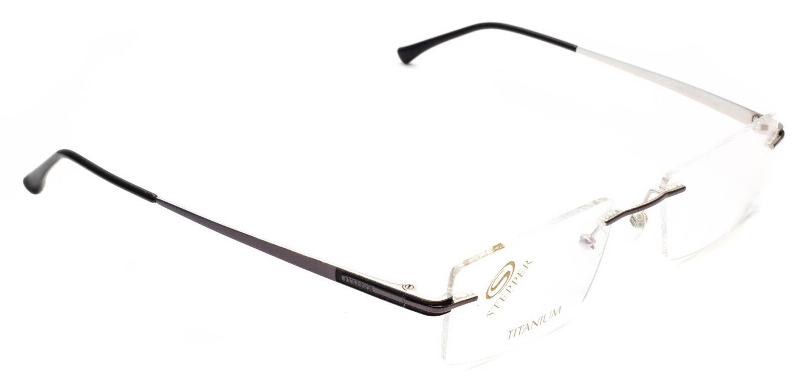 STEPPER SI-8498 F025 53mm Titanium Eyewear FRAMES RX Optical Eyeglasses Glasses