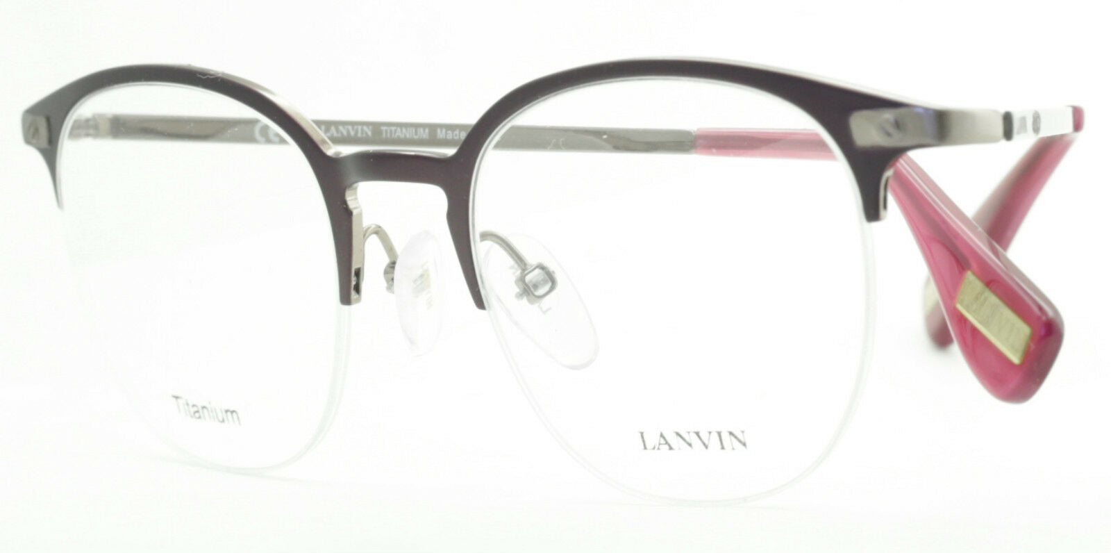 LANVIN VLN 029 COL. 0SDM Eyewear RX Optical FRAMES NEW Glasses Eyeglasses - BNIB