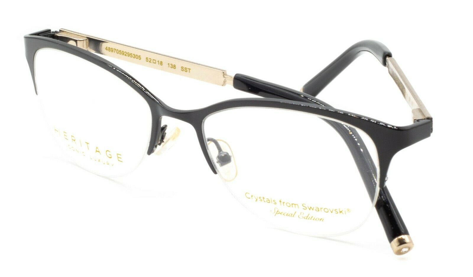 HERITAGE Iconic Luxury HEBF01 BD Eyewear FRAMES Eyeglasses RX Optical Glasses