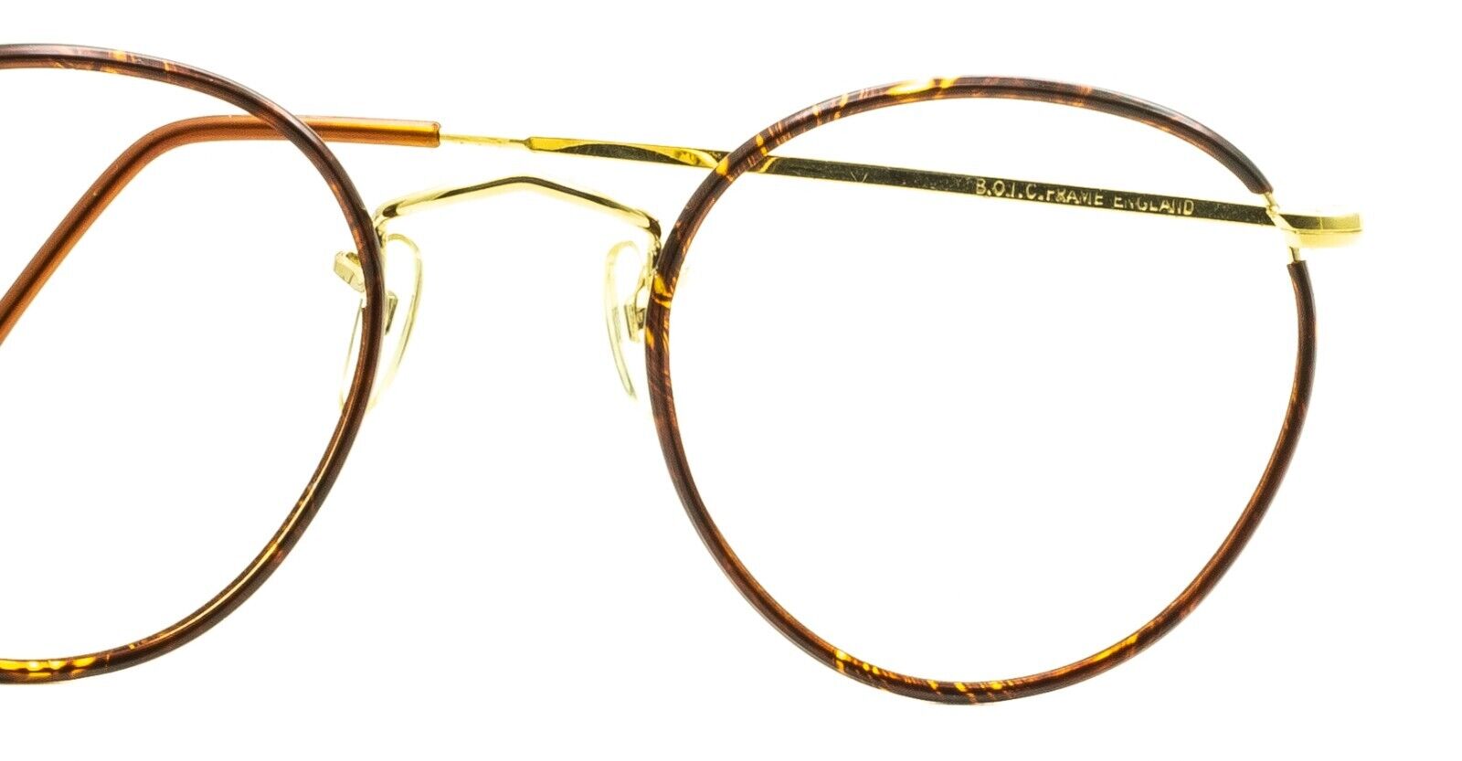 B.O.I.C. (SAVILE ROW) BEAUMONDE #2 Gold 52x22mm RX Optical Eyeglasses Glasses