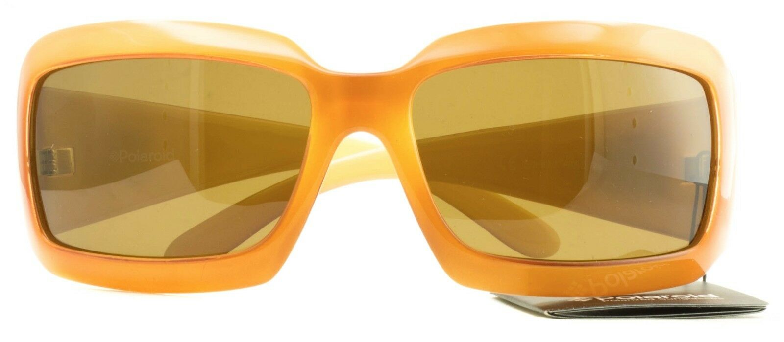 POLAROID P808 D Cat 2 Large Wrap Vintage Sunglasses Shades BNIB Italy - New NOS