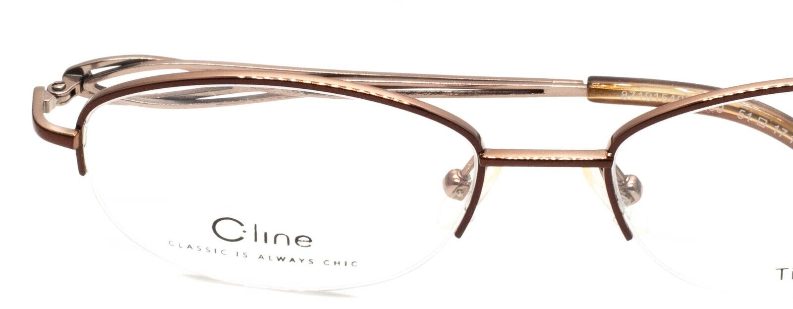 C-Line CLCF16 ND TITAN 51mm Eyewear FRAMES Glasses RX Optical Eyeglasses - New