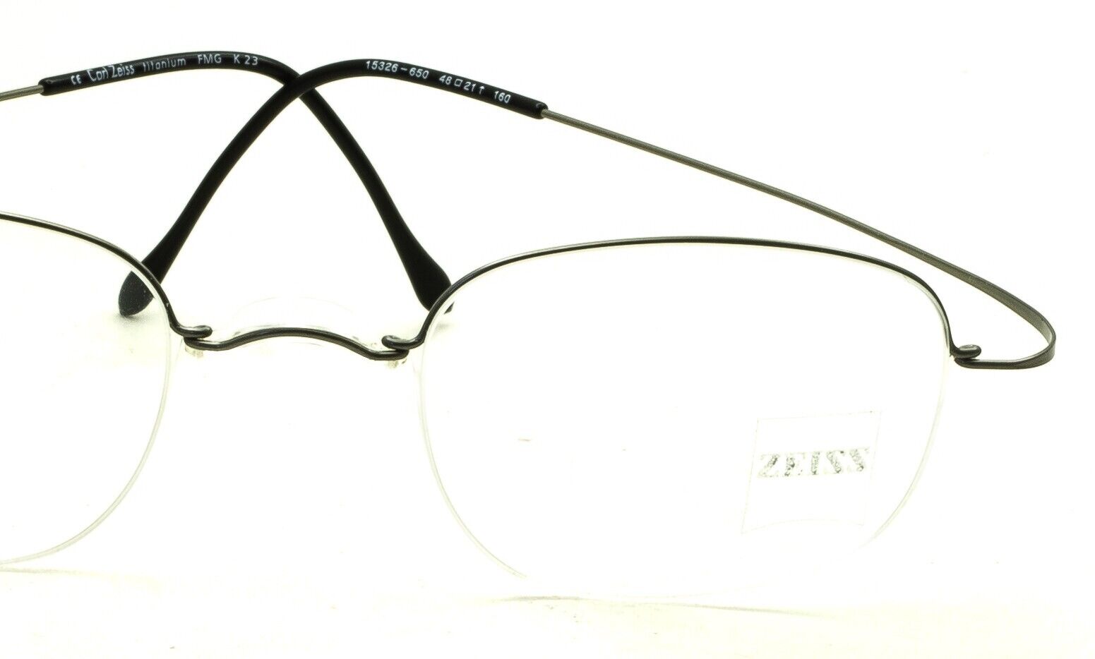 CARL ZEISS TITANIUM 15326-650 48mm Eyewear RX Optical FRAMES Eyeglasses Glasses