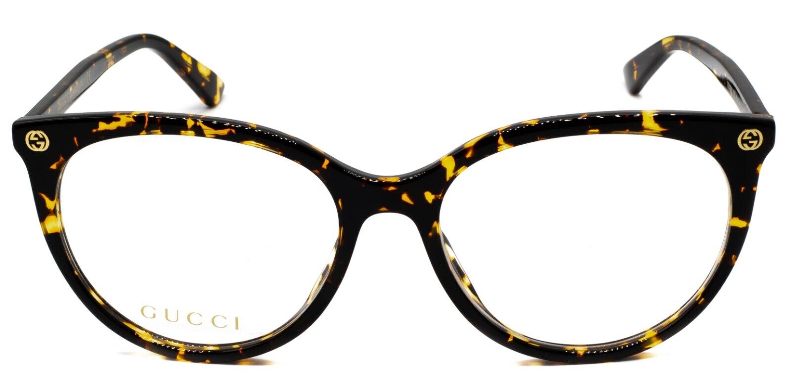 GUCCI GG0093O 002 53mm Eyewear Glasses RX Optical Eyeglasses New BNIB - Italy