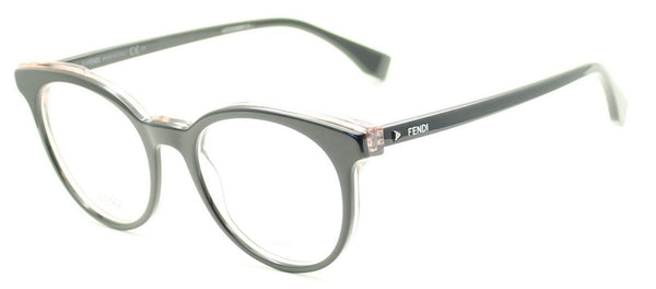 FENDI Glasses Frames Only mod. FF 0251 807 Black Red Cat Eye Made in Italy