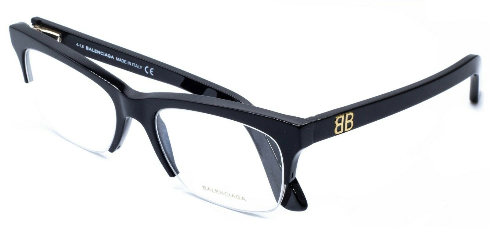 BALENCIAGA BA 5087 001 53mm Eyewear FRAMES RX Optical Eyeglasses BNIB - Italy