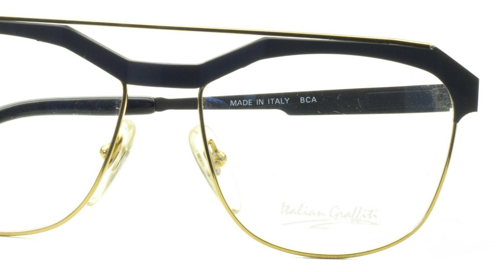 MAGA 7326 A Italian Graffiti Vintage RX Optical Frames Eyeglasses Italy - NOS