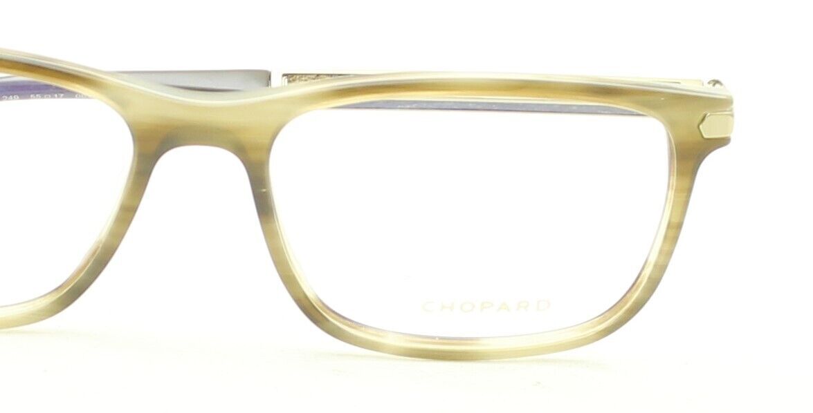 CHOPARD VCH 249 06TH 55mm Eyewear FRAMES Eyeglasses RX Optical Glasses New Italy