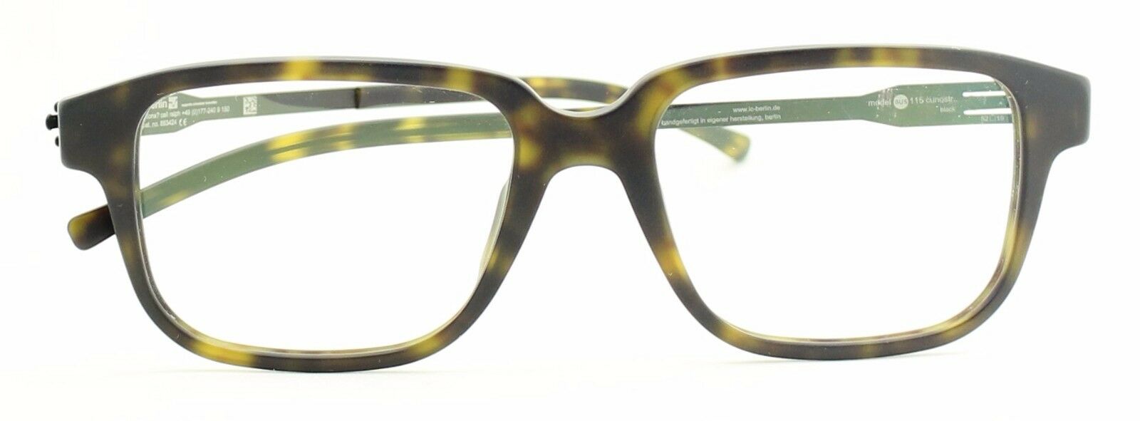 IC Berlin Model 115 Cunostr Glasses Germany RX Optical Eyewear EyeglassesTRUSTED