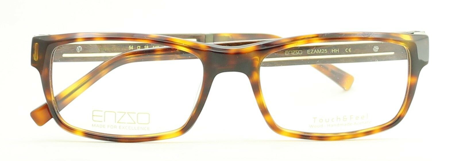 ENZZO EZAM25 HH Wood RX Optical FRAMES Glasses Eyewear Eyeglasses - New TRUSTED