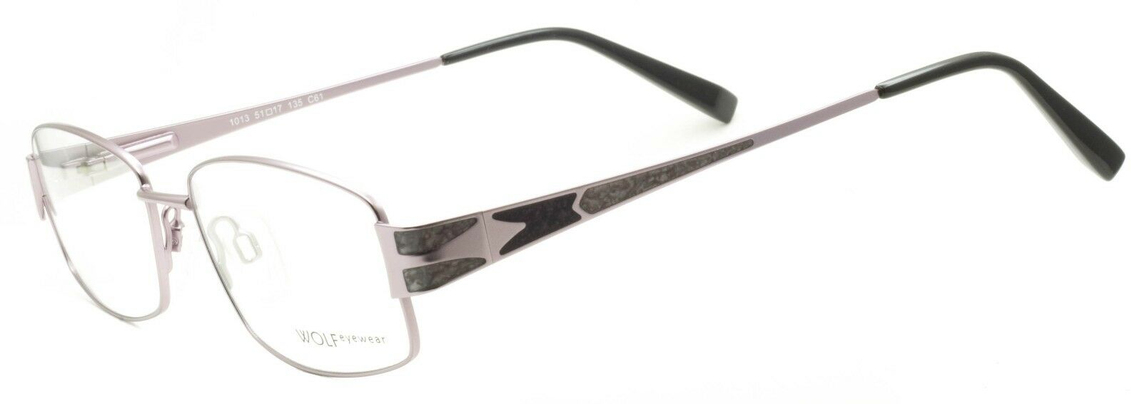 WOLF EYEWEAR 1013 C61 Titanium FRAMES RX Optical Glasses Eyeglasses Eyewear New