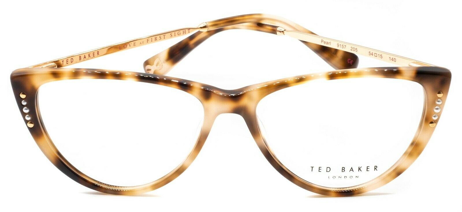 TED BAKER 9157 205 Pearl 54mm Eyewear FRAMES Glasses Eyeglasses RX Optical - New