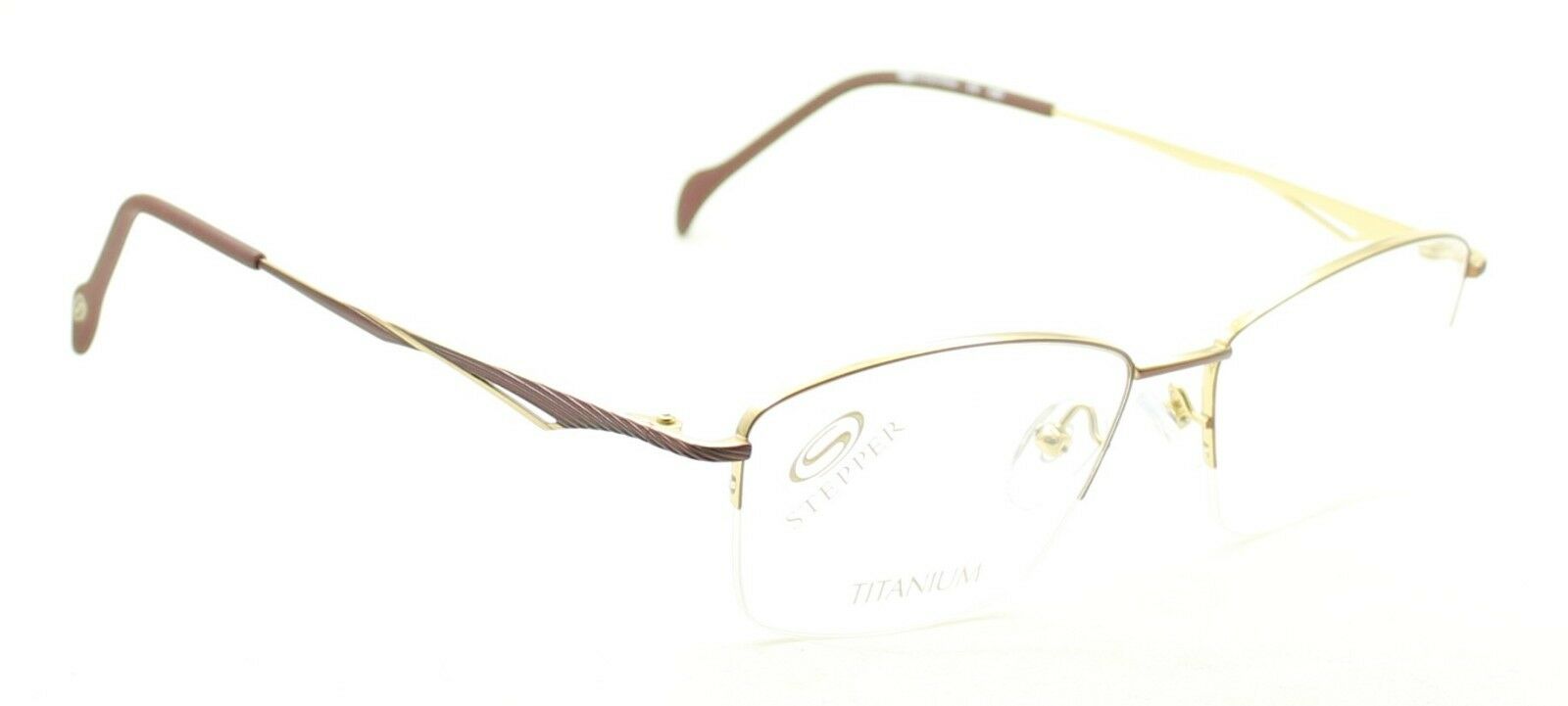 STEPPER SI-50137 F038 52mm Titanium Eyewear FRAMES Optical Eyeglasses GlassesNew