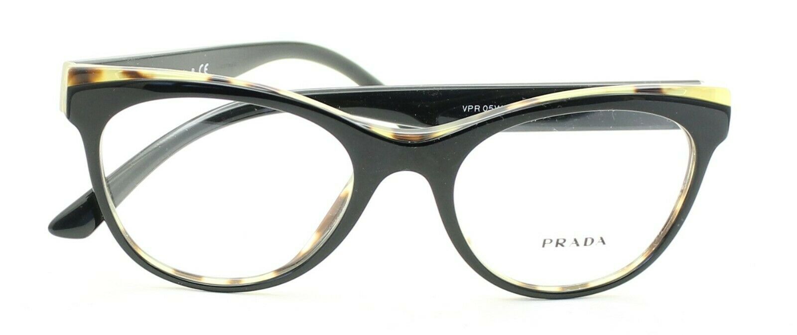 PRADA VPR 05W 389-1O1 51mm Eyewear FRAMES RX Optical Eyeglasses Glasses - Italy