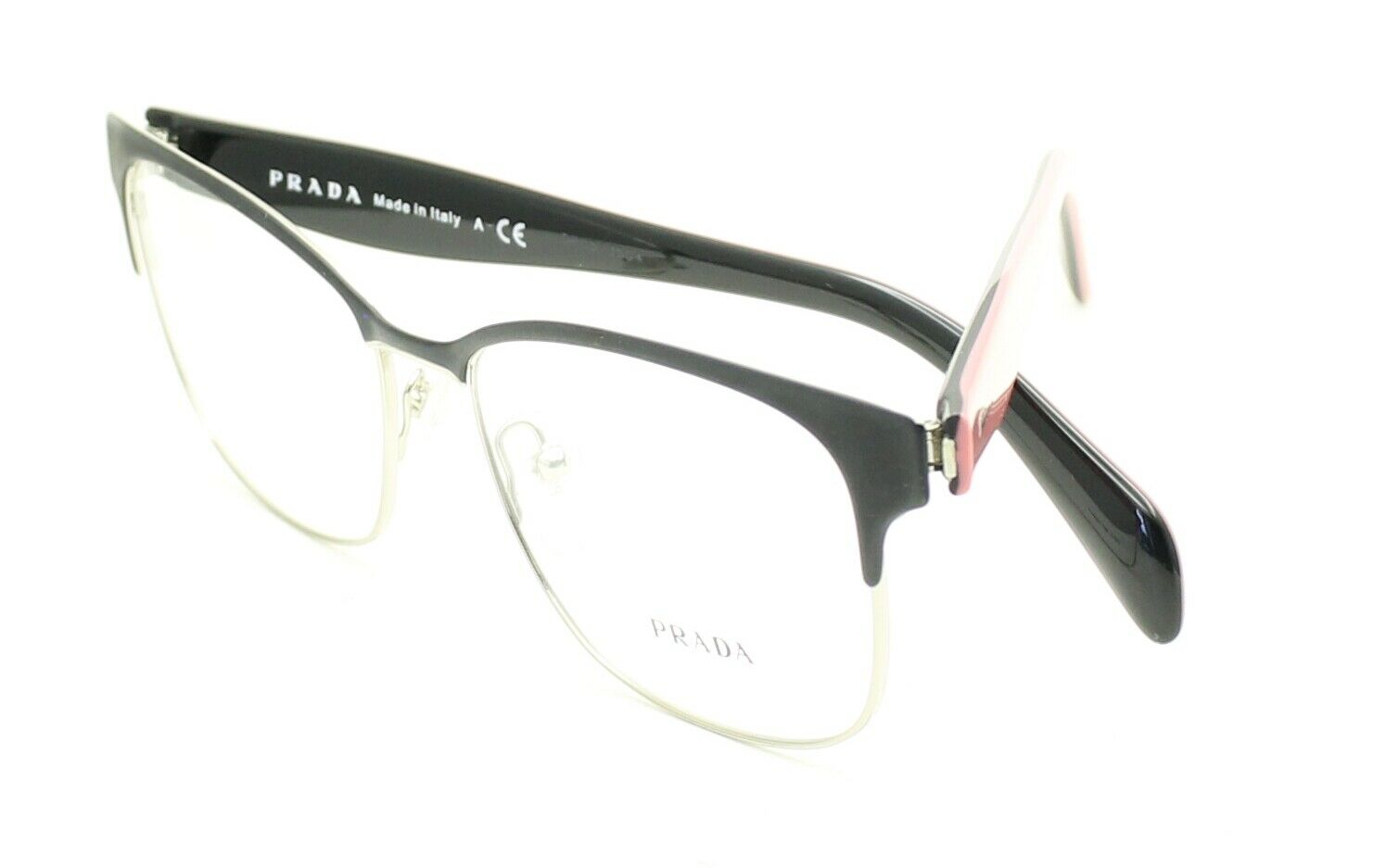 PRADA VPR 65R 1BO-1O1 55mm Eyewear FRAMES RX Optical Eyeglasses Glasses - Italy