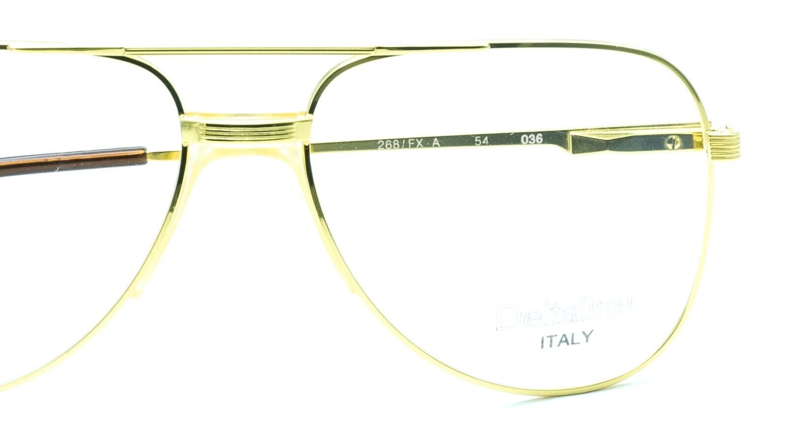 Deltaline Italy (Hilton) Vintage Mod. 268/FXA 036 54x18mm RX Optical Glasses NOS