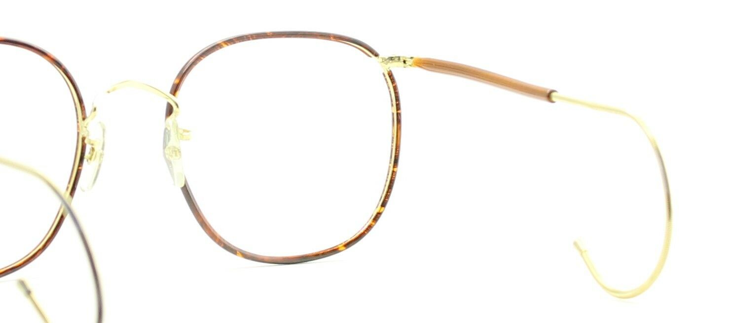 B.O.I.C.(SAVILE ROW) Quadra Gold 54x20mm Frames RX Optical Eyeglasses GlassesNOS