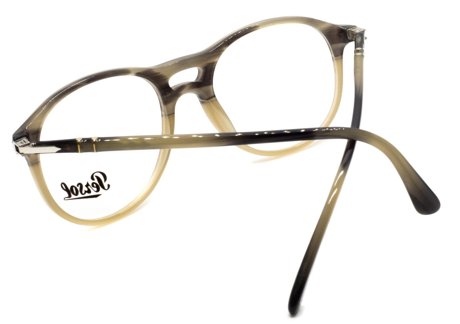 PERSOL 3202-V 1065 53mm Eyewear Glasses RX Optical Eyeglasses Frames - New Italy