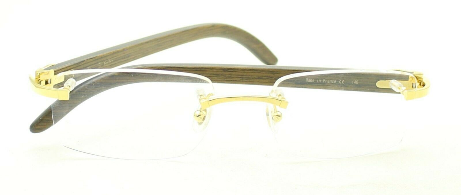 CARTIER IBIZA CT0052O 005 53mm Eyewear FRAMES RX Optical France Glasses New BNIB