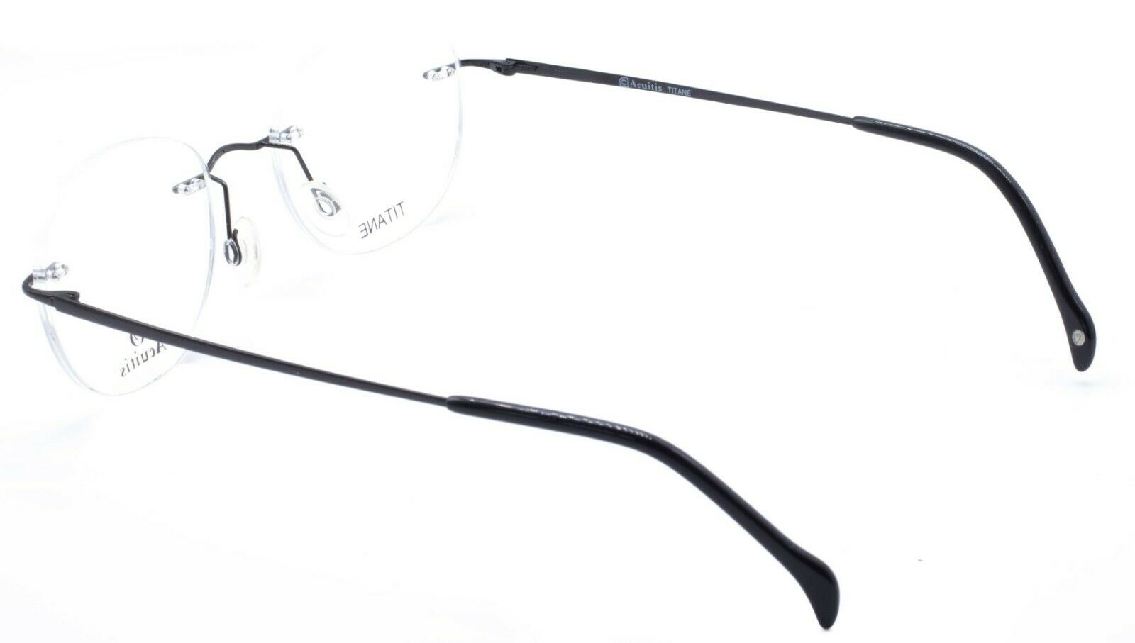 ACUITIS Titane NOEL NOIR 47mm Glasses RX Optical Eyeglasses Eyewear Frames - New