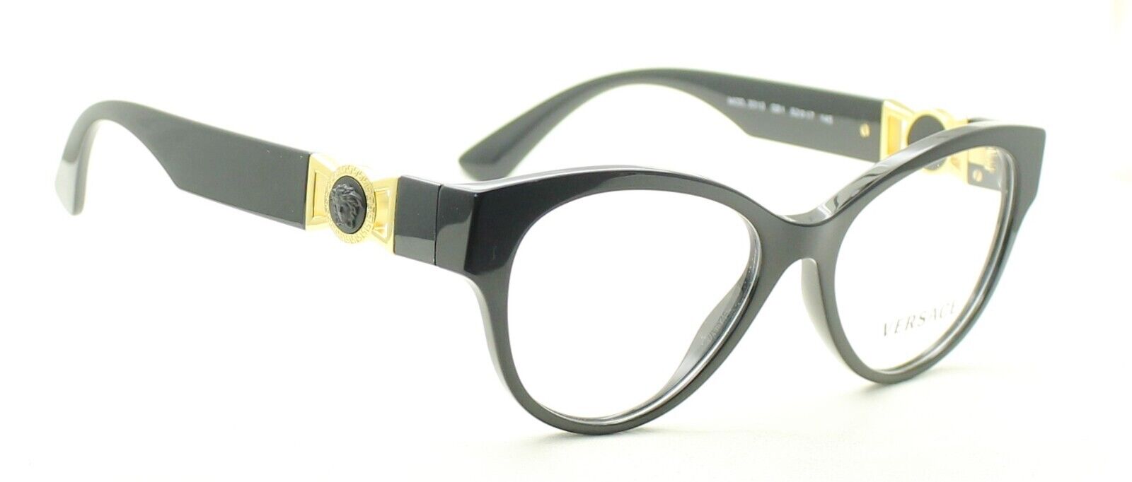 VERSACE 3313 GB1 52mm Eyewear FRAMES NEW Glasses RX Optical Eyeglasses New Italy