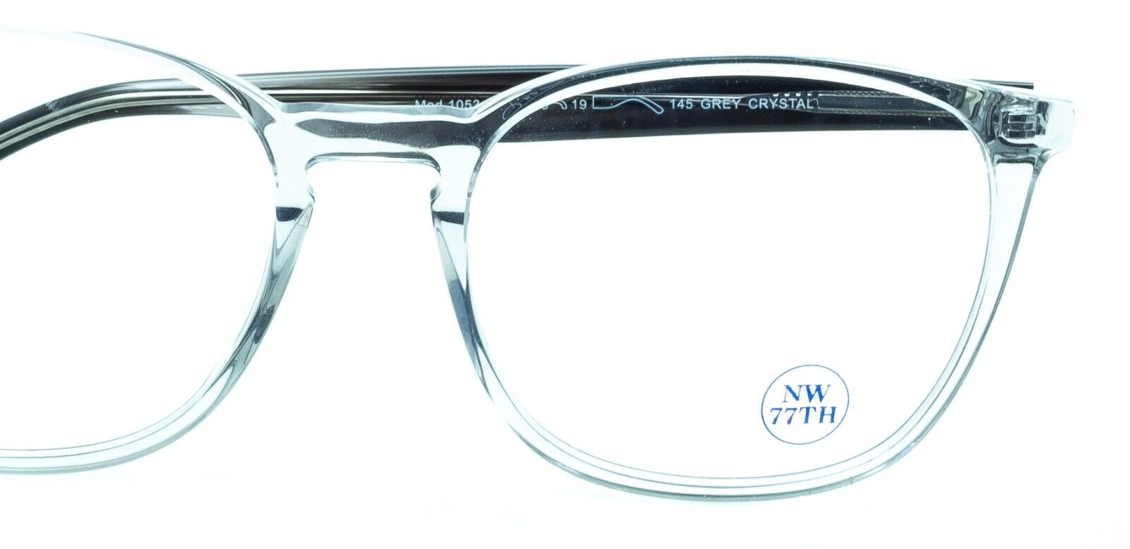 NW 77TH EYEWEAR USA 1053 Grey Crystal RX Optical FRAMES Glasses Eyeglasses - New