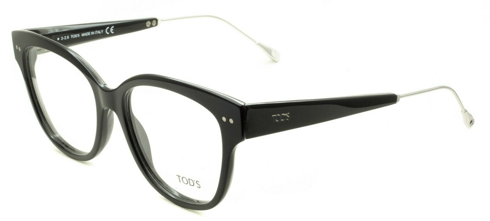 TOD'S TO 5191 001 53mm Eyewear FRAMES Glasses RX Optical Eyeglasses New - Italy