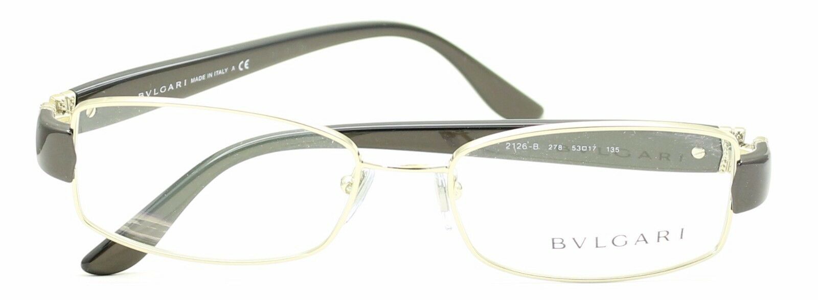 BVLGARI 2126-B 278 Eyewear Glasses RX Optical Glasses FRAMES NEW ITALY - TRUSTED