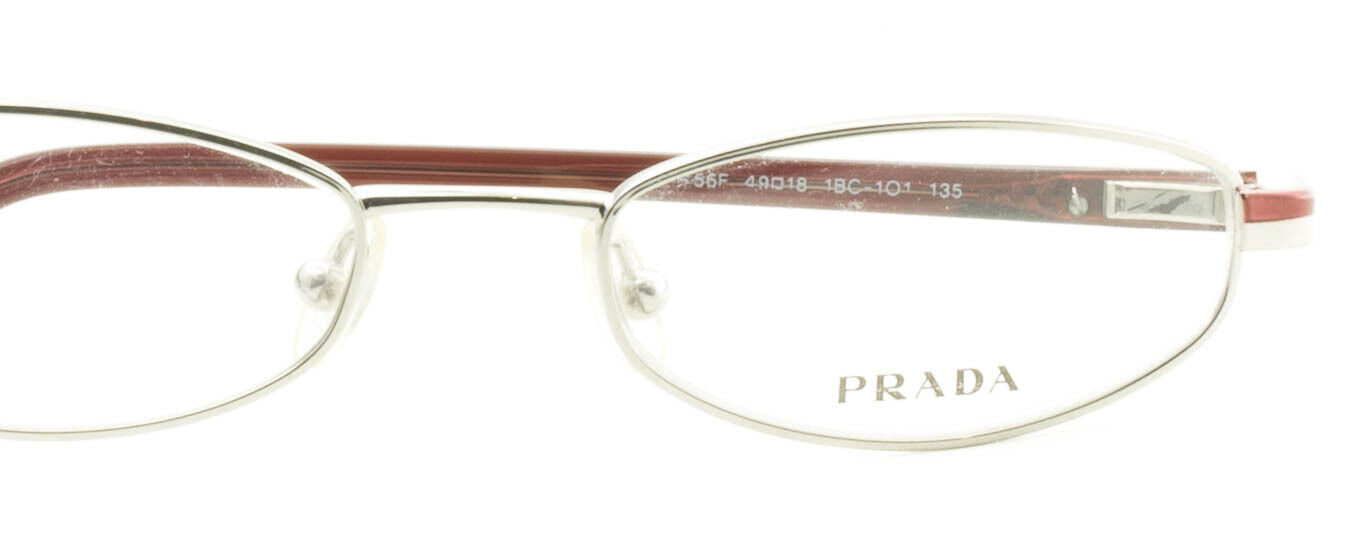 PRADA VPR 56F 1BC-1O1 49mm Eyewear FRAMES RX Optical Eyeglasses Glasses NewItaly