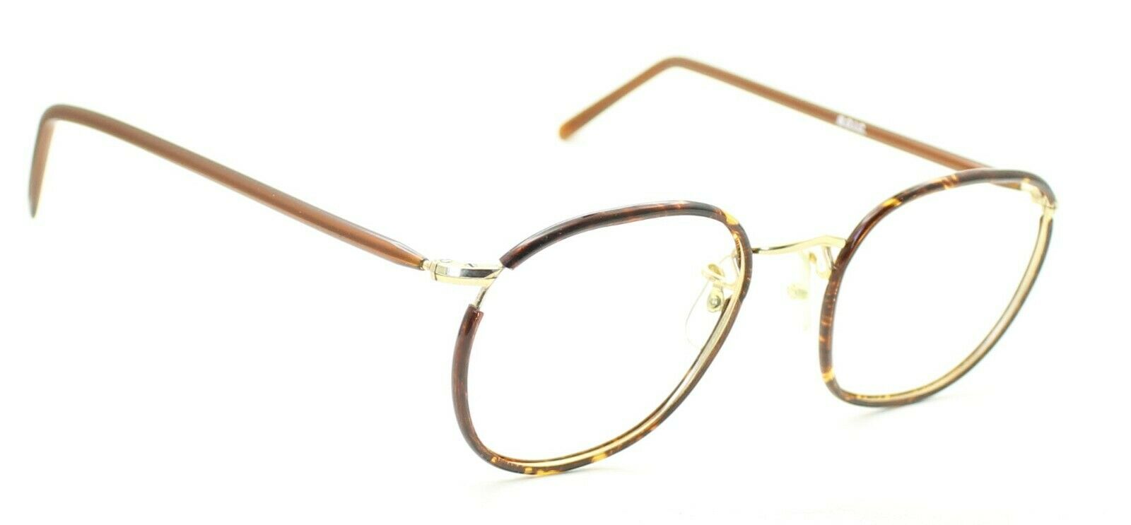 B.O.I.C.(SAVILE ROW) Quadra Gold 47x20mm Frames RX Optical Eyeglasses GlassesNOS