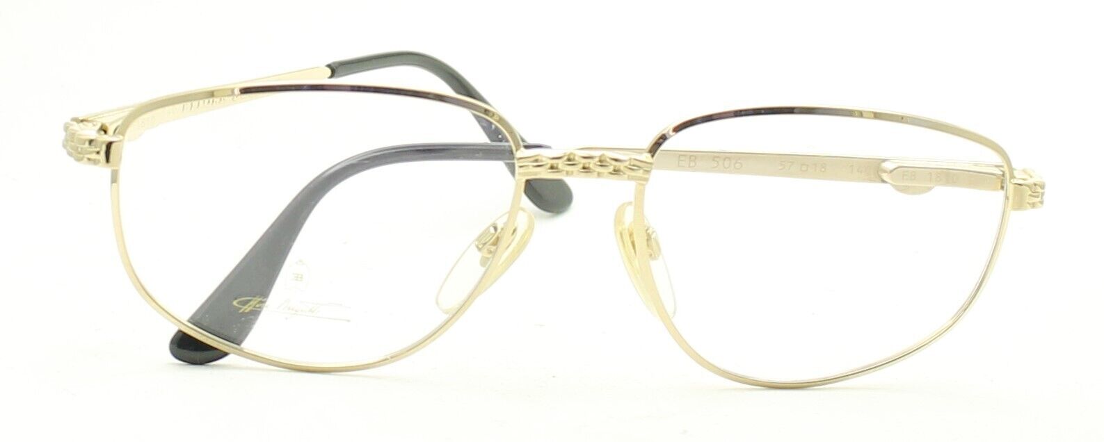 ETTORE BUGATTI EB 506 0104 57mm Vintage Eyewear RX Optical FRAMES Glasses - NOS