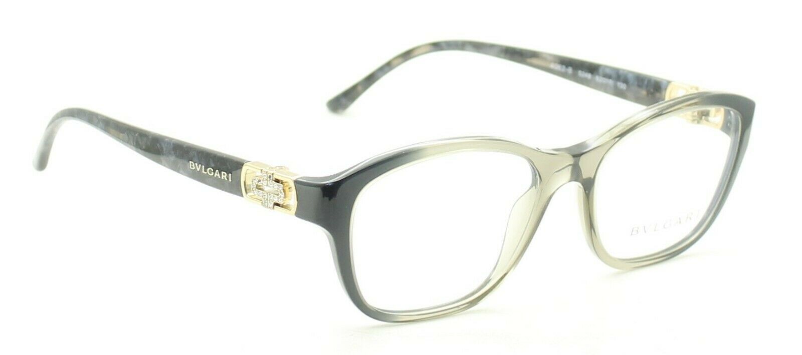 BVLGARI 4062-B 5248 52mm Eyewear Glasses RX Optical Glasses FRAMES New - Italy