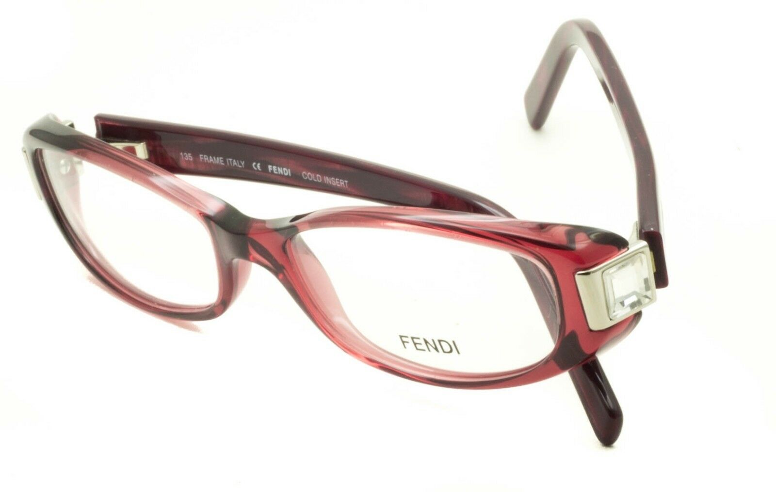 FENDI F666R 603 51mm Eyewear RX Optical FRAMES NEW Glasses Eyeglasses BNIB Italy