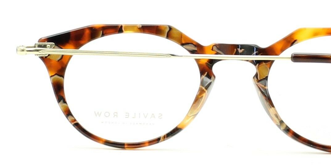 SAVILE ROW ENGLAND Kew 18K RG 45x21mm Eyewear RX Optical Eyeglasses Glasses-New