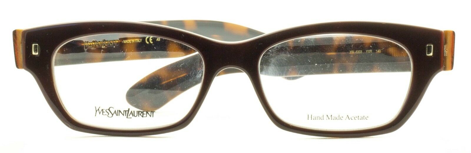 YVES SAINT LAURENT YSL 6333 YXR Eyewear FRAMES RX Optical Eyeglasses Glasses-New