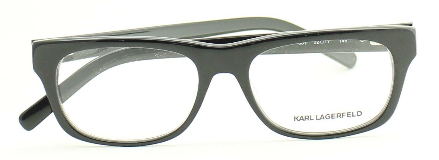 KARL LAGERFELD KL801 001 Black Eyewear FRAMES NEW RX Optical Eyeglasses -TRUSTED