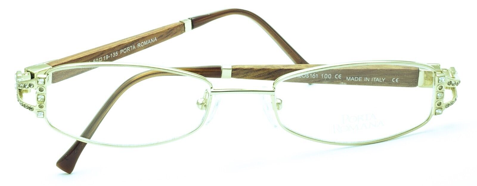 PORTA ROMANA 1844 100 50mm Eyewear FRAMES RX Optical Glasses - New NOS Italy