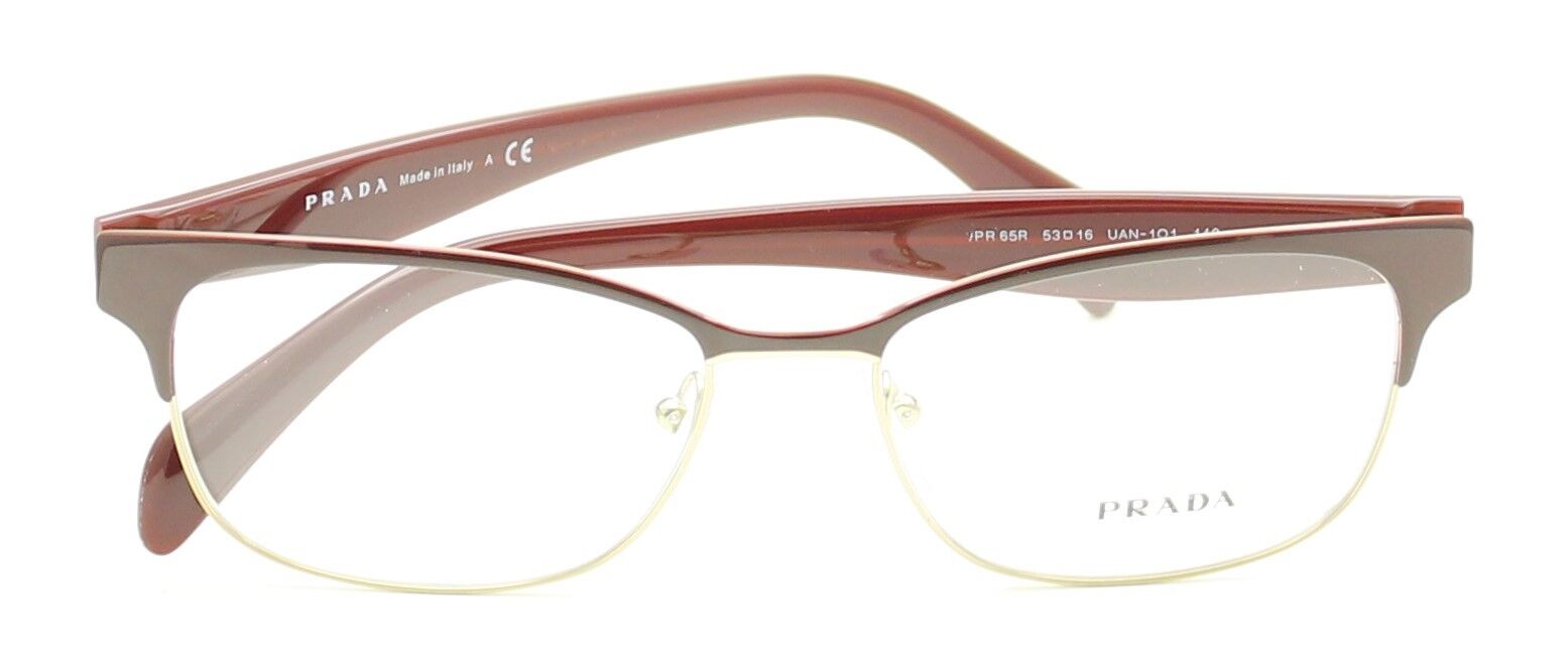 PRADA VPR 65R UAN-1O1 53mm Eyewear FRAMES RX Optical Eyeglasses Glasses - Italy