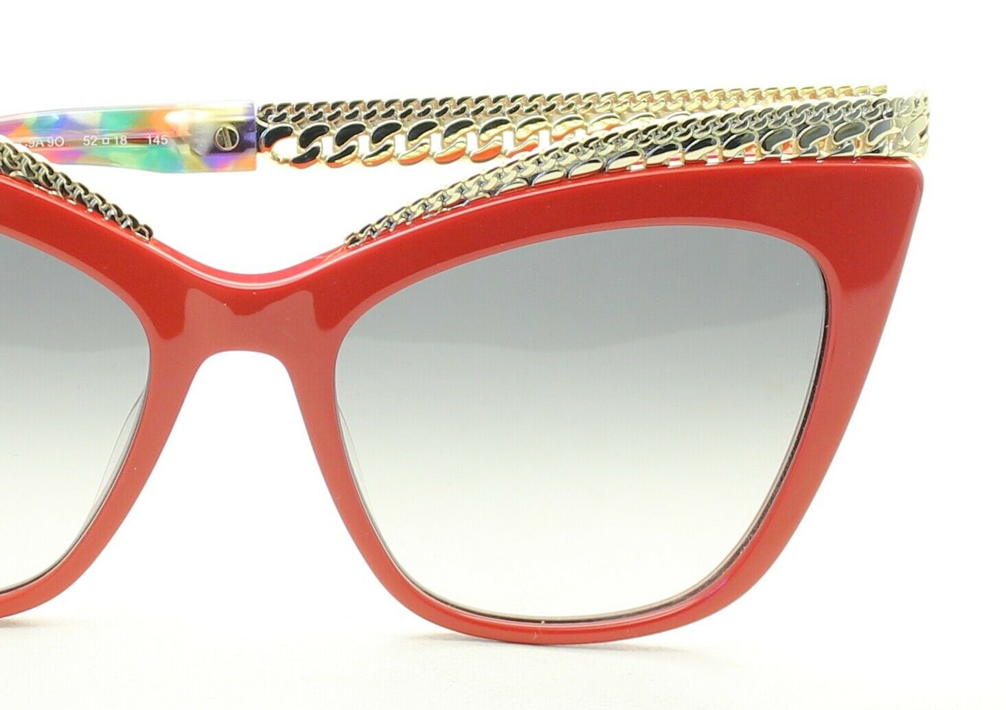 MOSCHINO MOS009/S C9A 52mm Red Sunglasses Shades Eyewear FRAMES - BNIB New